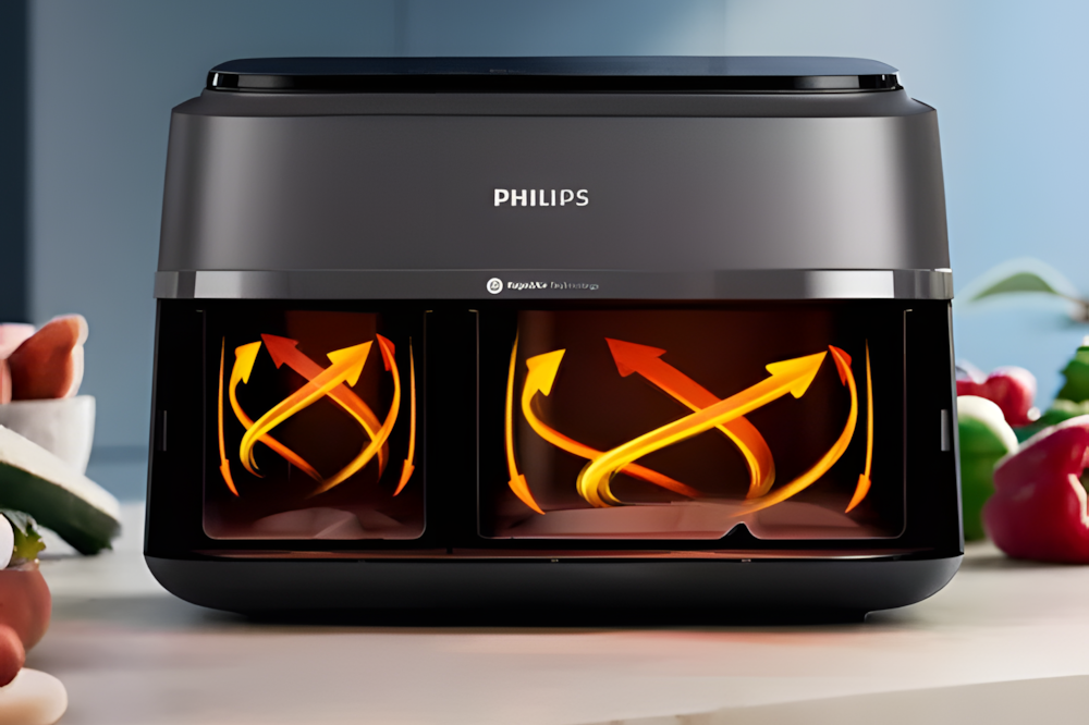 Fritöz Philips Series 3000 9L Çift Sepet NA352/00